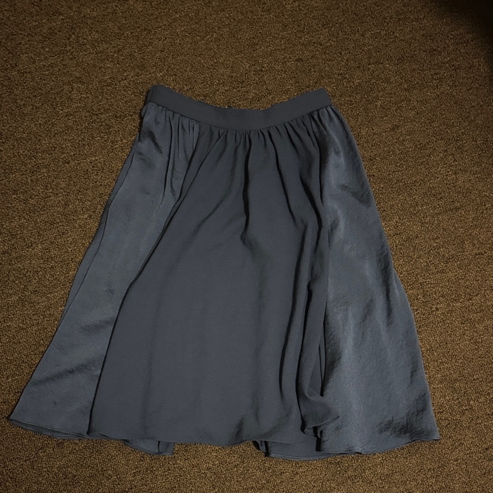 Zara Charcoal Midi Skirt